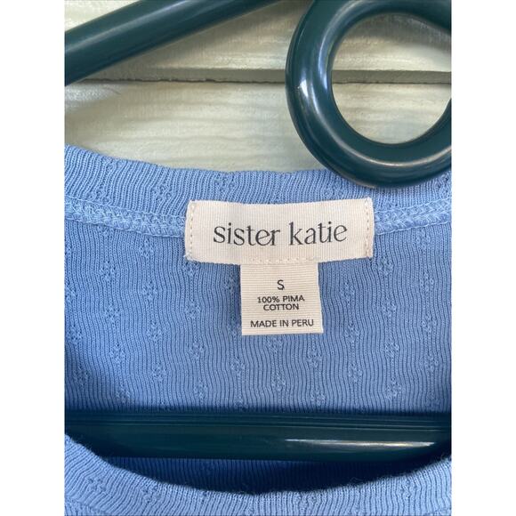 Silver Lake Women's Blue Short Sleeve Tee - Picture 4 of 5